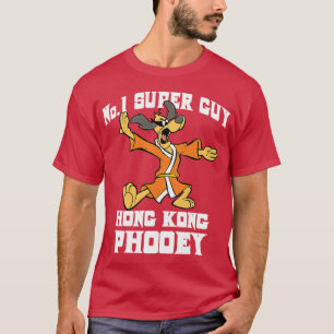 Nr 1 Super Guy Hong Kong Phooey Gelegen In De Vuil T-shirt