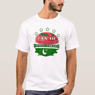 Nr. 1 Ventilator van Pakistan Cricket T Shirt