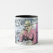 Nr. 2 officiële mok van het Man in zitplaats 61... (Midden)