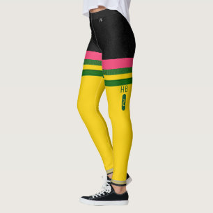 Nr.2 Potloodpanten/Leggings Dixon Ticonderoga-stij Leggings