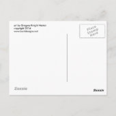 Nr 36 het Stijgen van Jupiter Briefkaart (Achterkant)