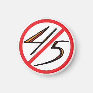 NR. 45 Magnet Magneet