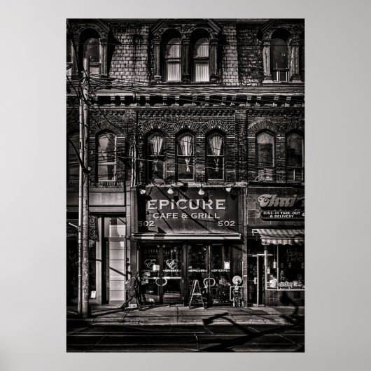 Nr. 502 Queen St W 1 Poster (Voorkant)