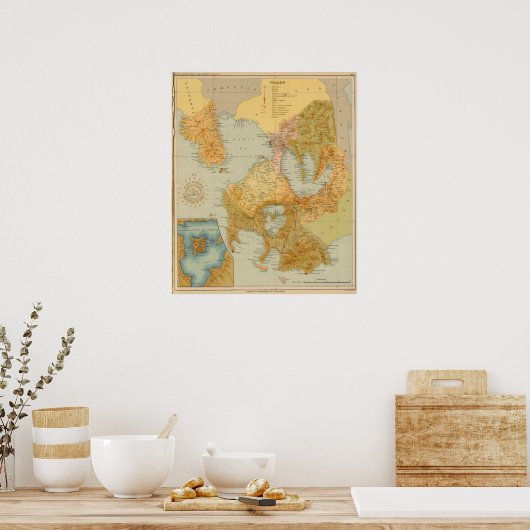 nr. 9 Luzon Poster (Keuken)