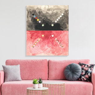 Nr. A (Atom-serie) Hilma af Klint Canvas Afdruk