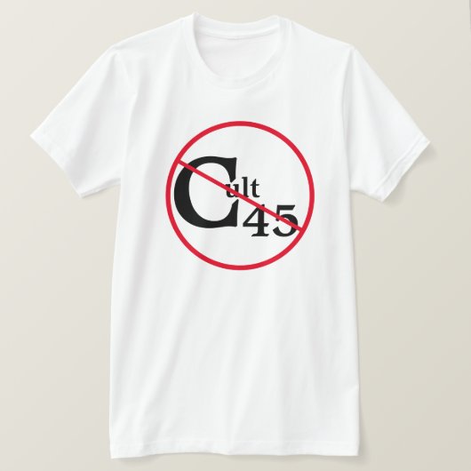 Nr. Cult 45 T-shirt (Design voorkant)