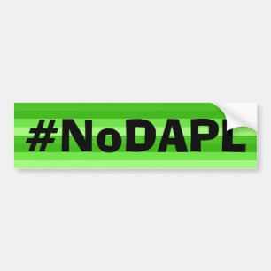 Nr. DAPL-bumpersticker Bumpersticker