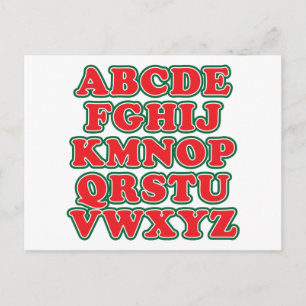 Nr. L Feestdagenkaart