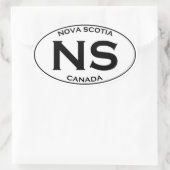 NS Nova Scotia Ovale Logo Sticker (Tas)