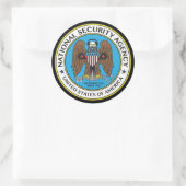 NSA RONDE STICKER (Tas)