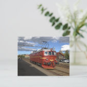 NSB veteraan El 11 in Eina st., Noorwegen Briefkaart (Staand voorkant)