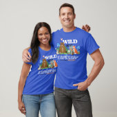 NSD 2024 T-shirt bleu basique avec lettres blanche (Unisexe)
