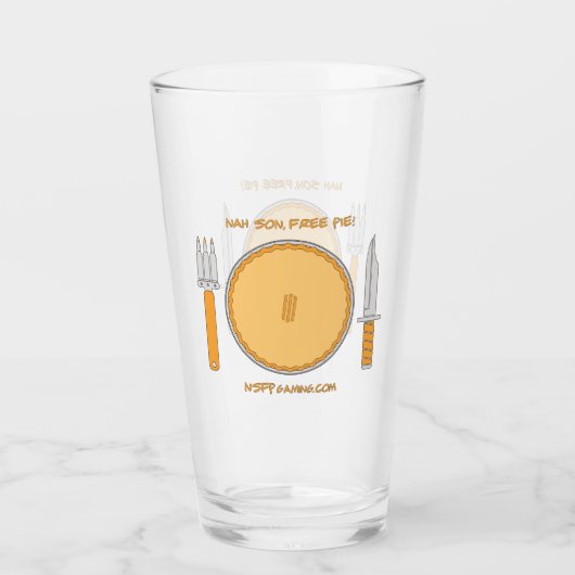 NSFP Glass Cup Glas (Voorkant)