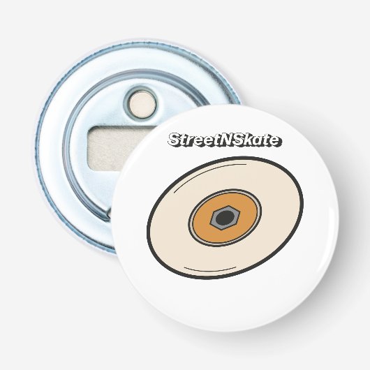 NSkate Button Flesopener (Voorkant)