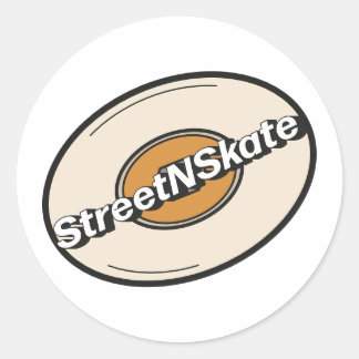 NSkate Ronde Sticker