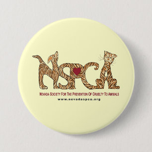 NSPCA-Button Ronde Button 7,6 Cm
