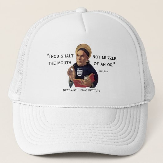 NSTI "Muzzle an Ox" Trucker hat Pet (Voorkant)