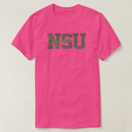 NSU EKG T-SHIRT (Design voorkant)