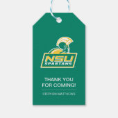 NSU Spartans Afstuderen Cadeaulabel (Voorkant)