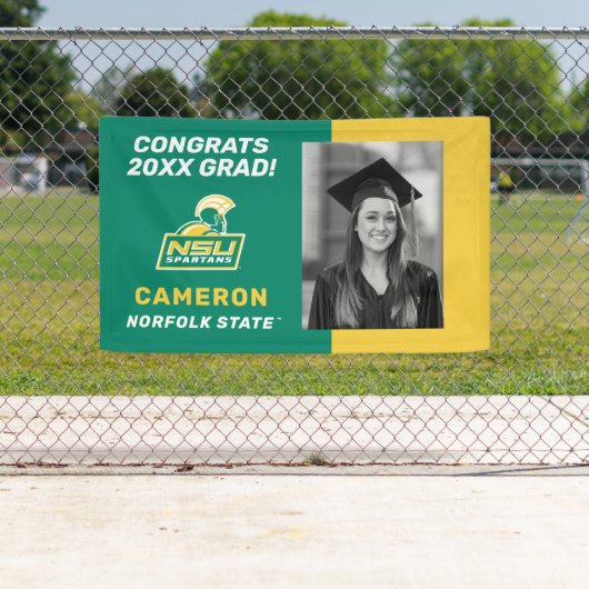 NSU Spartans Afstuderen Spandoek (Insitu)