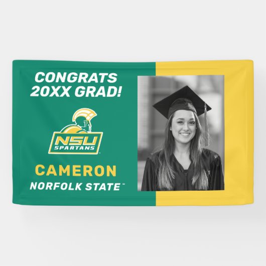 NSU Spartans Afstuderen Spandoek (Horizontaal)
