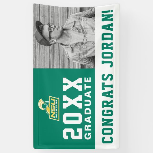 NSU Spartans Afstuderen Spandoek (Verticaal)