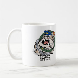 NSW Politie Angry Dog Coffee Mok
