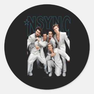 NSYNC officieel aan je denken Ronde Sticker