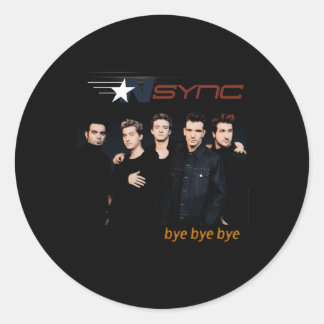 Nsync officiële bye ronde sticker