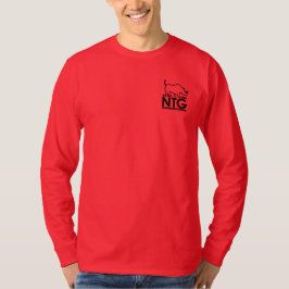 NTG Mannen Red Longsleeve T-Shirt