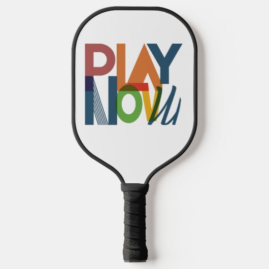 Nu afspelen pickleball paddle (Voorkant)