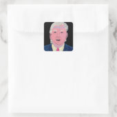 NU BESCHULDIGEN VIERKANTE STICKER (Tas)