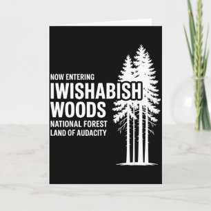 Nu binnenkomend I Wishabish Woods National Forest  Kaart
