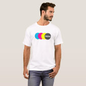 Nu CMYK Simple Shirt (Voorkant volledig)