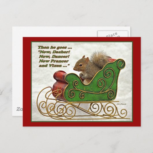 Nu Dasher, nu Danser… Briefkaart (Voorkant / Achterkant)