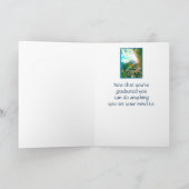 Nu dat U bent afgestudeerd De hemel is de limiet Kaart (Binnen)