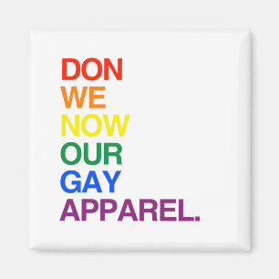 NU DOEN WE ONZE GAY APPAREL -.png Magneet
