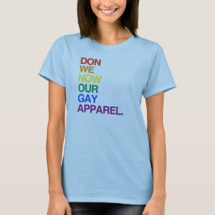 NU DOEN WE ONZE GAY APPAREL -.png T-shirt