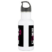 Nu draaien later waterfles  (Achterkant)