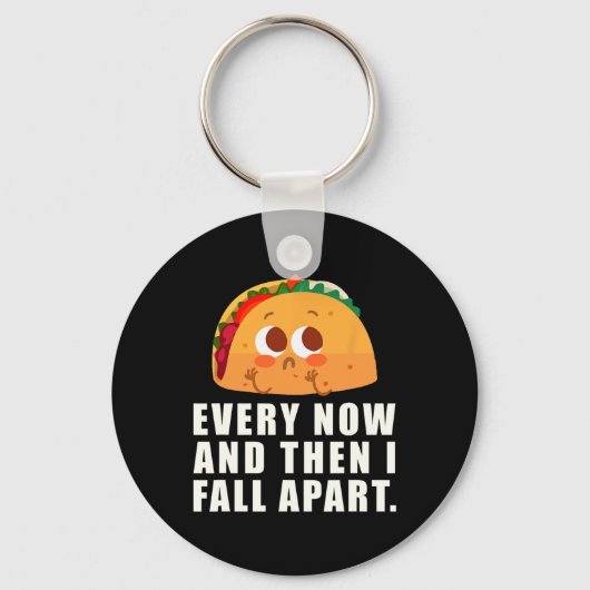 Nu en dan Herfst ik Taco Sleutelhanger (Voorkant)