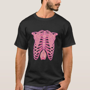 Nu Gothic Bat Skeleton Aesthetisch Gothic Wiccan P T-shirt