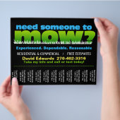 Nu Grass_Custom Dave Edwards Flyer (Hand)