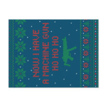 Nu heb ik een machine-Pistool Ho-Ho-Ho-Ho.