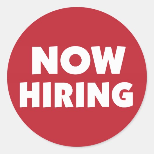 Nu Huren Ronde Sticker (Voorkant)