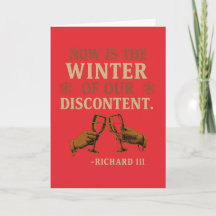 Nu is het de winter van ontevredenheid