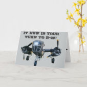 Nu is het jouw beurt voor B-25! Kaart (Gele Bloem)