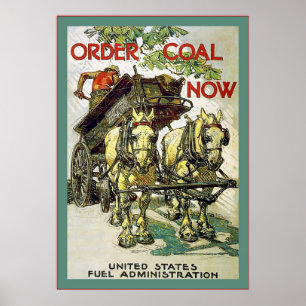 Nu kolen bestellen ~ Wereldoorlog 1 Poster