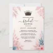 Nu Lange Tulle Regal Glam Blush Roze Vrijgezellenf Kaart (Voorkant)