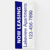 Nu leasen Blue & White appartement Gemeenschapsnaa Spandoek (Verticaal)