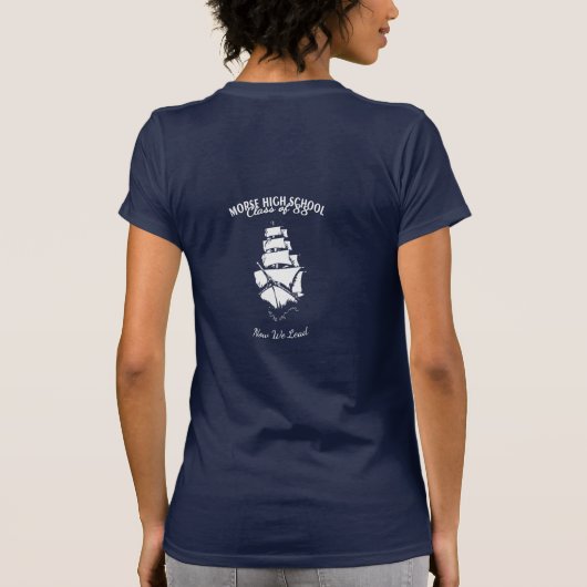 Nu leiden we t-shirt (Achterkant)